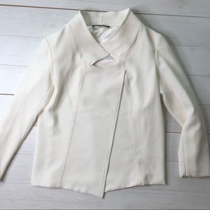 Mycra Pac Tour Moto Blazer Coat Ivory Sz XL